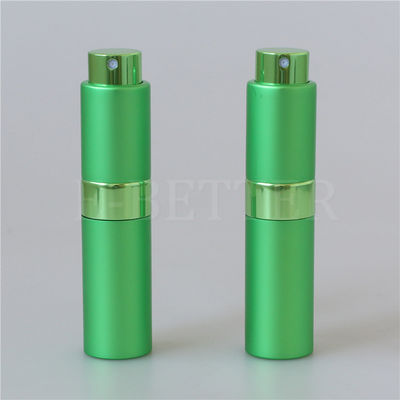 Twist up refillable perfume atomiser cologne dispenser cosmetic packaging