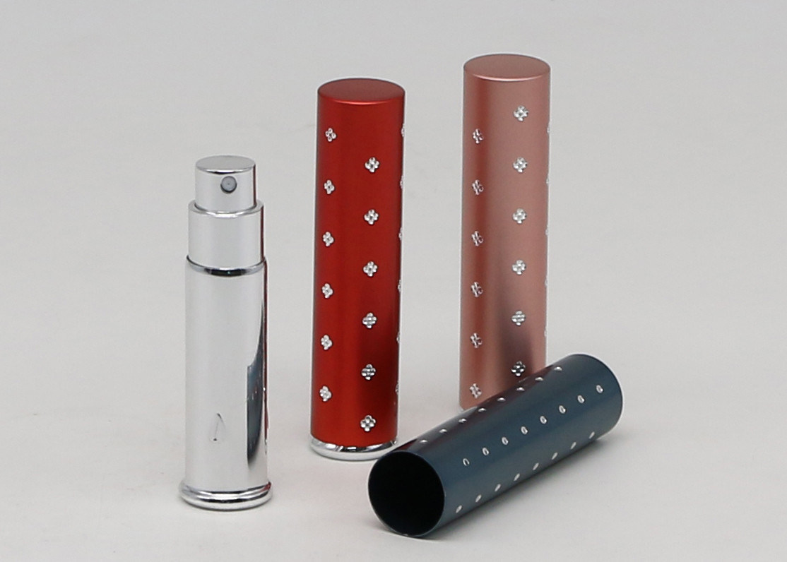 Handbag Refillable Fragrance Atomiser Perfume Bottle 8ml Round Shape