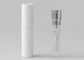 White Twist And Spritz Atomiser Plastic Refillable Perfume Atomiser 104mm Height