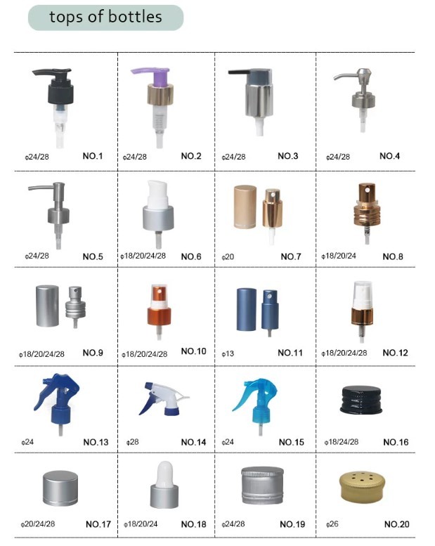 100ml Cosmetic Pump Bottles Beautiful Thick Lotion Packaging Cosmetic