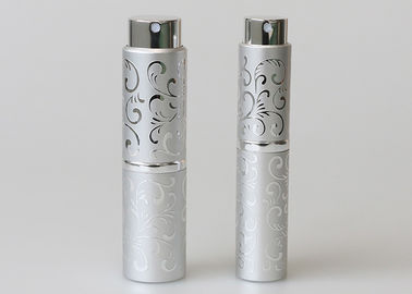 Professional design mini silver 10ml twist and spritz atomiser