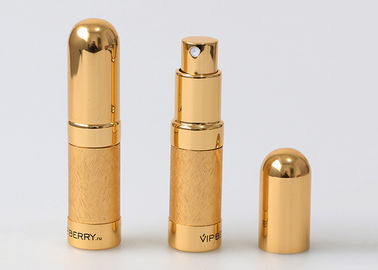 Pretty Gold Portable Perfume Atomiser Container 6ml 5ml Perfume Bottle