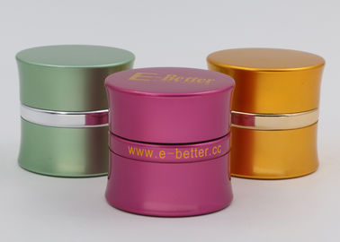 Aluminum Frosted Cosmetic Jars , Hand Cream 50ml Cosmetic Containers