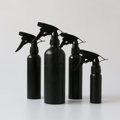 Matte Black Empty 1250ml Aluminium Cosmetic Bottles