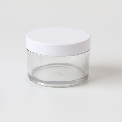 PET Plastic Mask 80g 100g 150g 200g Frosted Cosmetic Jars