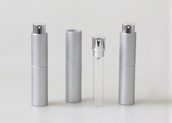 Luxury 10ml Refillable Perfume Atomiser Pocket Size Spray Sanitizer Bottle With Plastic Shell