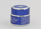Aluminum Black Blue Glass Cosmetic Jars Cream Packaging High End Luxury