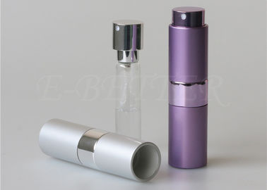 Inner Glass Refillable Travel Size Perfume Bottle Spray Blue Twist And Spritz Atomiser