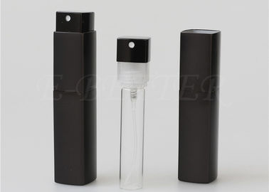 Empty Square Black Twist And Spritz Atomiser 10 Ml Elegant Food Packaging