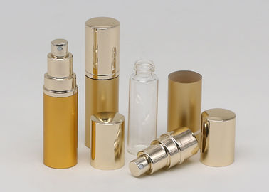 30ml gold round portable perfume atomiser empty travel perfume dispenser