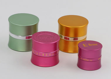 Aluminum Frosted Cosmetic Jars , Hand Cream 50ml Cosmetic Containers