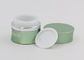 Eye Cream Green Glass Cosmetic Jars 15g Cosmetic Packing Aluminum Shell