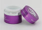 Skin Care Purple Cosmetic Jars With Lids Empty 60g Volume Beautiful