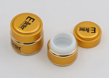 15ml / 20ml Ceramic Cosmetic Jars Silk Screen Printing For Face Cream