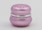 Refillable Small Containers With Lids For Cosmetics Pink Embossed Logo