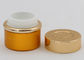 Unique Pretty Glass Salve Jars For Beauty Products 15g Glossy Surface Handling
