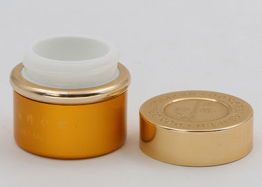 Unique Pretty Glass Salve Jars For Beauty Products 15g Glossy Surface Handling