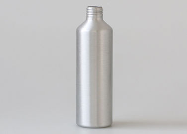 Silver Aluminum Cosmetic Bottles , 200ml 300ml Aluminum Lotion Bottles