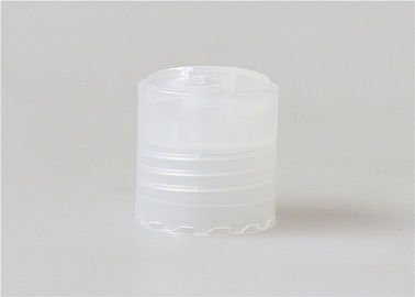 White PP Plastic Shampoo Bottle 24/410 Disc Top Cap