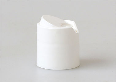 White PP Plastic Shampoo Bottle 24/410 Disc Top Cap