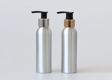 Silver Aluminum Bottle Hand Sanitizer Bottle Alohol Travel Size Empty Aluminum Cosmetic Bottles