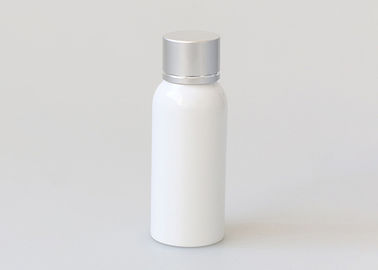 White Aluminum Empty Plastic Cap Power Cap Aluminum Ldp Aluminum Cosmetic Bottles