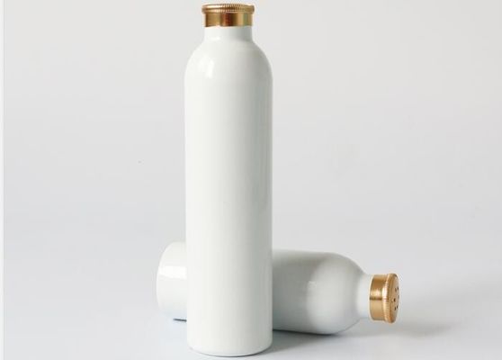 Talcum Powder Empty Aluminum Cosmetic Bottles With Sifter And Lids