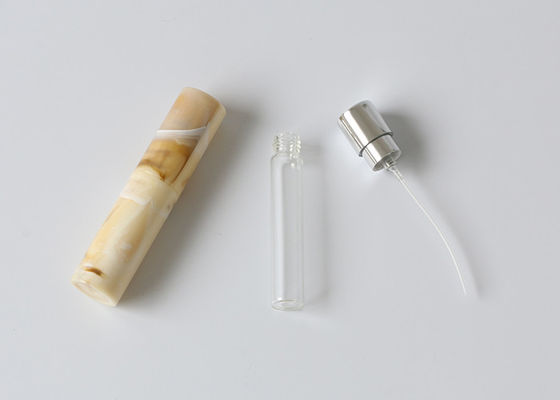 Travel Marble Color 10ml Mini Perfume Atomiser Spray Bottle With Glass Bottle