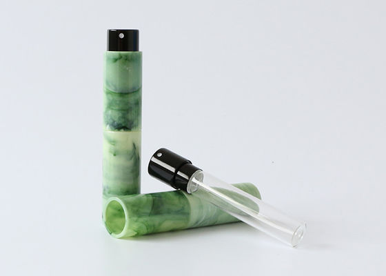 Refillable Mini Perfume Atomiser Spray Bottles Emerald Green Color Free - Sample