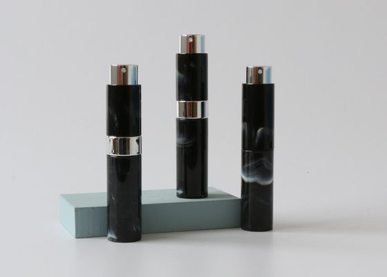 10ml Empty Travel Mini Perfume Atomiser Cosmetic Spray Bottle In Black Color