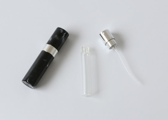 10ml Empty Travel Mini Perfume Atomiser Cosmetic Spray Bottle In Black Color