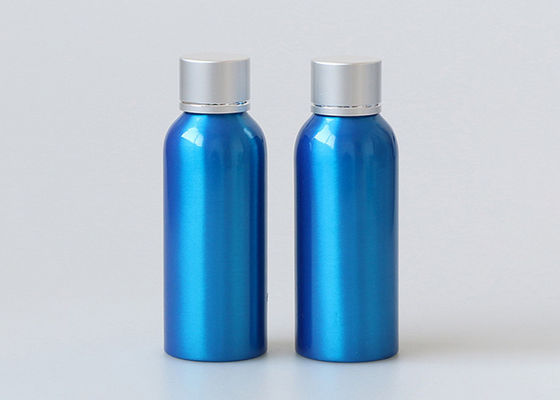 100ml UV Coating Aluminum Cosmetic Bottles For Body Sprayer Perfume