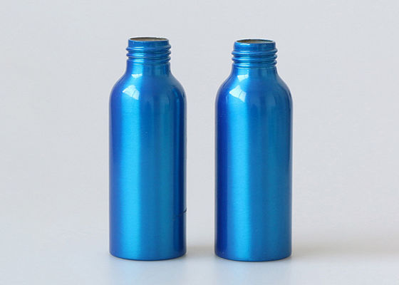 100ml UV Coating Aluminum Cosmetic Bottles For Body Sprayer Perfume