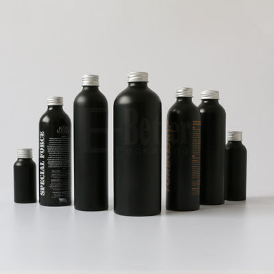 30ml 50ml 100ml 250ml Aluminum Cosmetic Bottles With Screw Lids