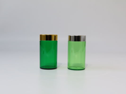 80mm 150cc Transparent Tablet Powder Plastic Capsule Bottle