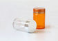 Non Toxic 50ml Transparent Empty Prescription Pill Bottles