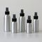 MSDS 50ml 120ml 250ml aluminum bottle for cosmetic skin care spray lotion product