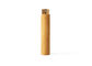 Wooden small Twist And Spritz Atomiserbottle inner glass vial with top aluminum Sprayer