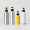 Matte white Metal Skincare packaging 250ml Aluminum Cosmetic Bottles