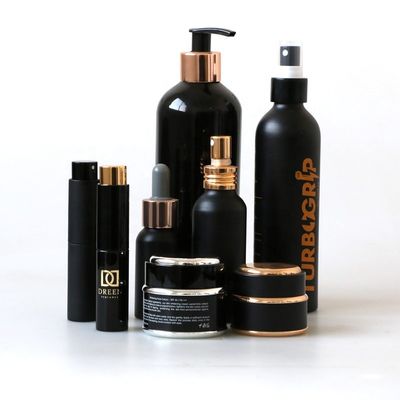 300ml Trigger Spray  Aluminum Cosmetic Bottles with evenly coating