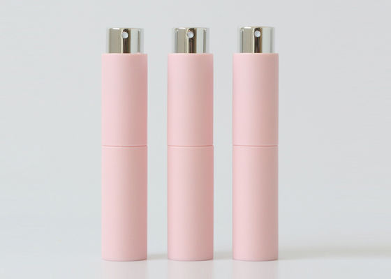 Luxury 10ml Refillable Perfume Atomiser Pocket Size Spray Sanitizer Bottle With Plastic Shell