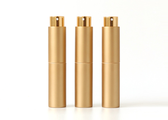 10ml gold travel size refillable perfume atomizer mini luxury cologne dispenser