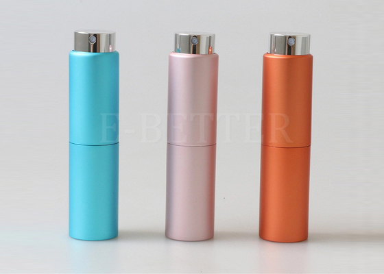 Oxidation aluminum case Handbag Refillable Twist And Spritz Atomiser