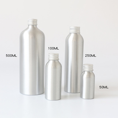 MSDS  500ml Aluminum Pump Bottle For Shampoo Packing